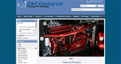 Desktop Screenshot of candccentral.co.uk